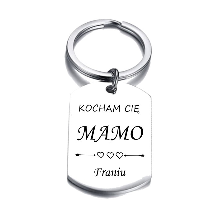 Breloczek do kluczy Z GRAWEREM dla MAMY